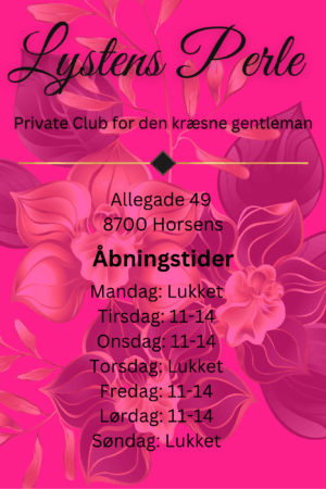 Lystens Perle udstillingsplakat - signeret